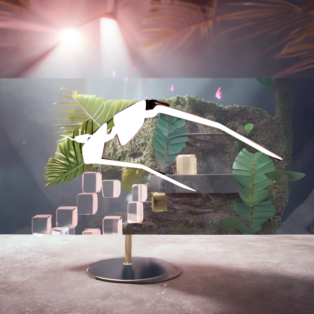 Jungle environment variant, Gentle Monster scene
